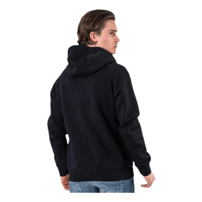 Borg Sport Zip Hood Black