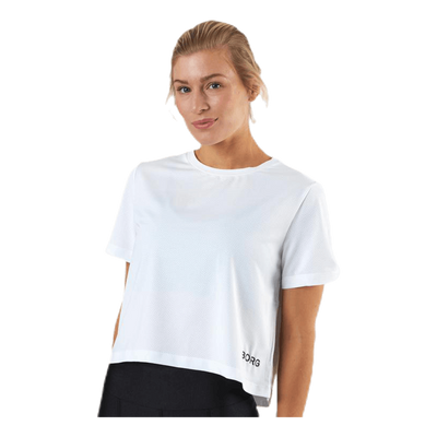 Cropped Tee Cate White