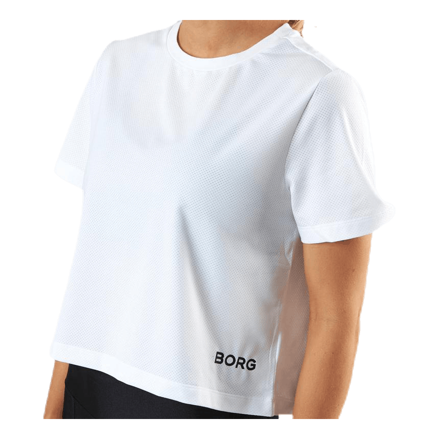 Cropped Tee Cate White