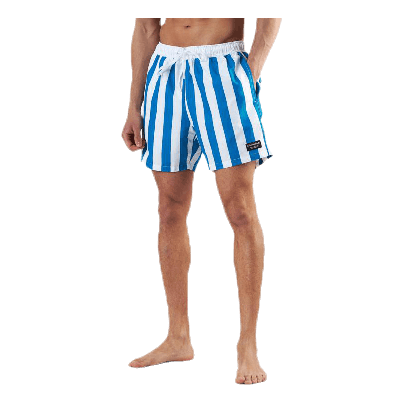 Sylvester Loose Shorts Blue/White