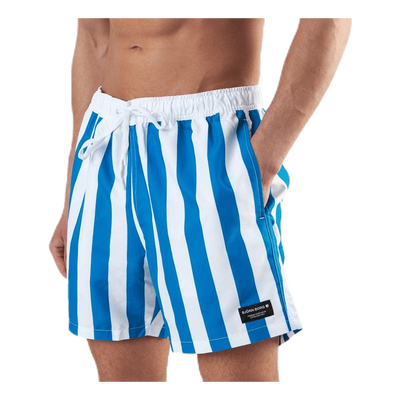 Sylvester Loose Shorts Blue/White