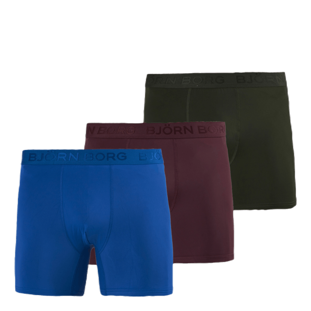 Bb Solid Shorts 3-Pack Green