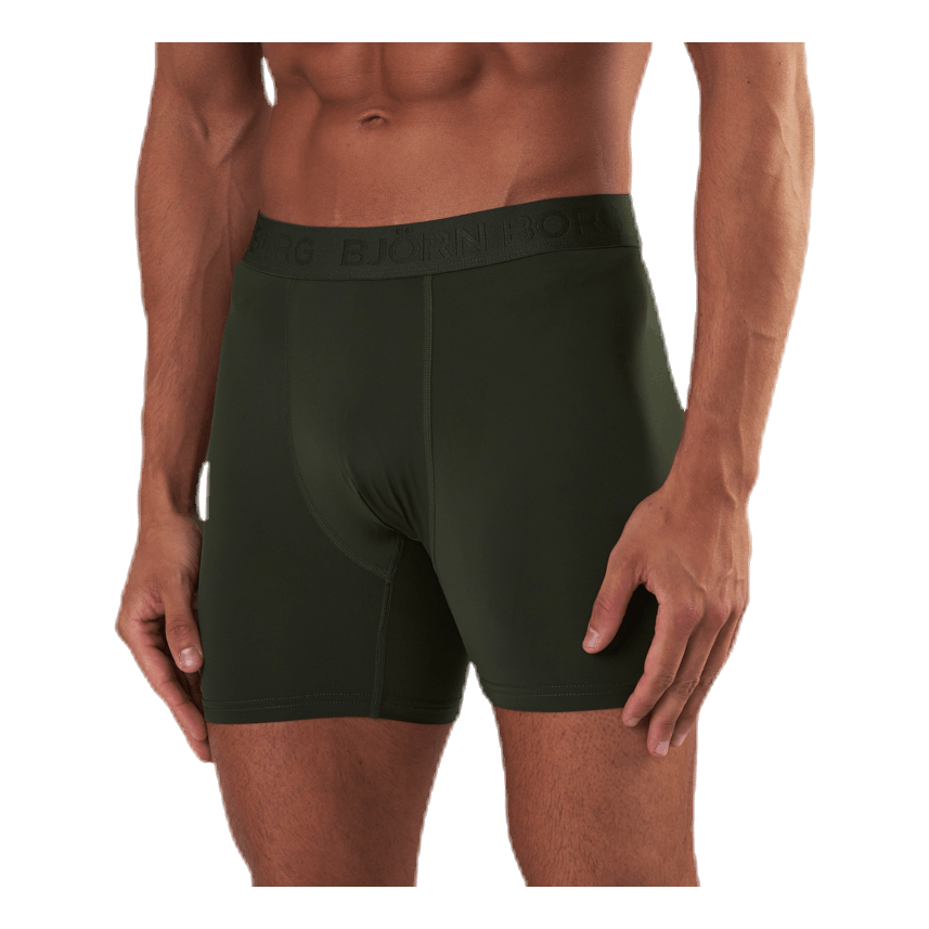 Bb Solid Shorts 3-Pack Green