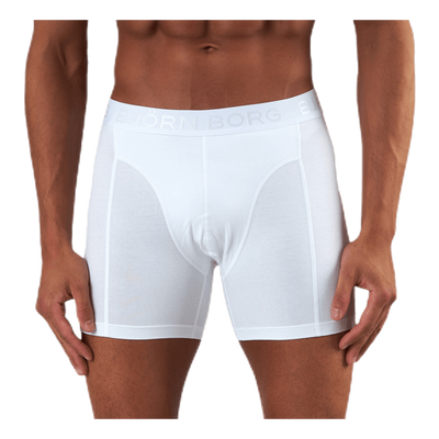 Sammy Solid Shorts 2-Pack White/Black