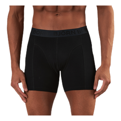 Sammy Solid Shorts 2-Pack White/Black