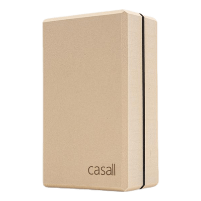 Yoga block bamboo Beige