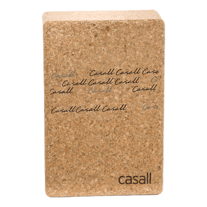 Yoga Block Natural Cork Beige