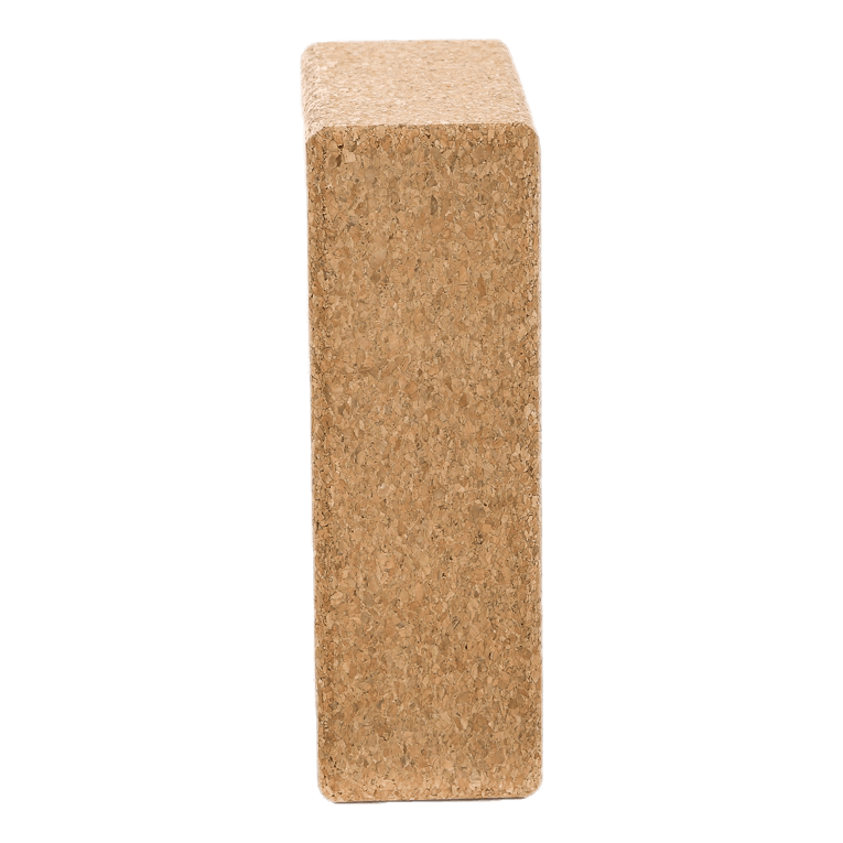 Yoga Block Natural Cork Beige