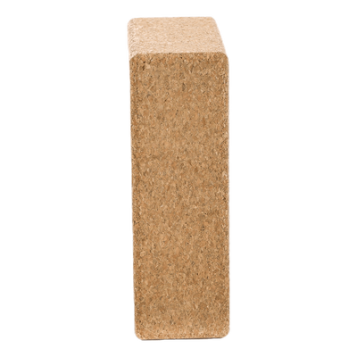 Yoga Block Natural Cork Beige