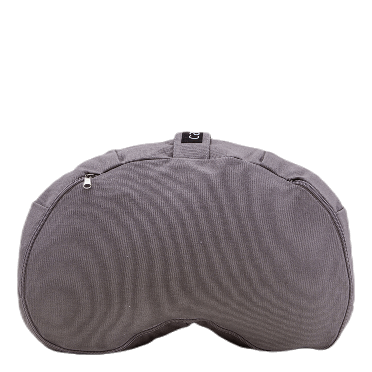 Meditation pillow halfmoon shape Grey