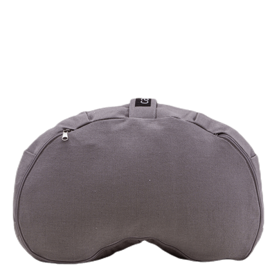 Meditation pillow halfmoon shape Grey