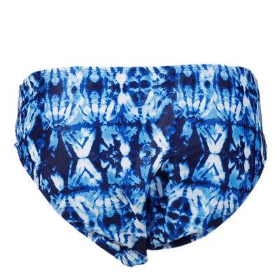 Leija Brief Blue/White