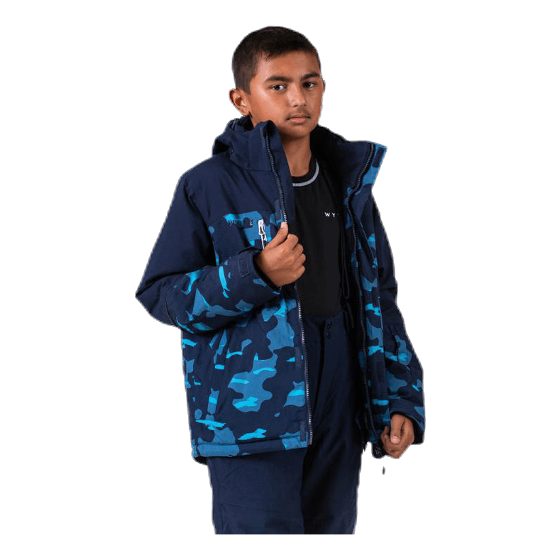 Junior Kody Ski Jacket Blue/Patterned