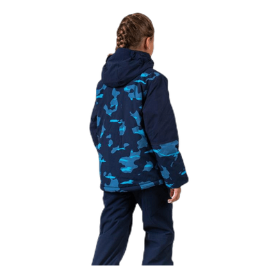 Junior Kody Ski Jacket Blue/Patterned