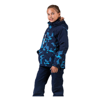 Junior Kody Ski Jacket Blue/Patterned