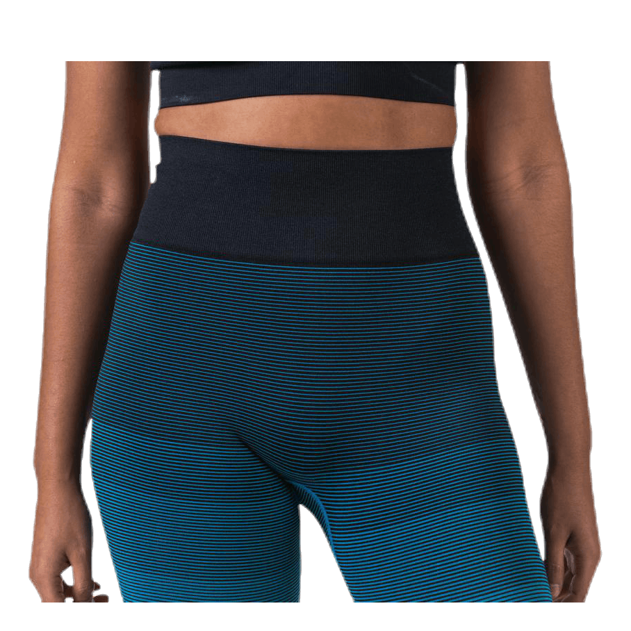 Gradient Seamless Tights Blue