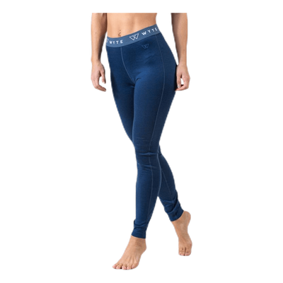 Flora Merino Pants Blue