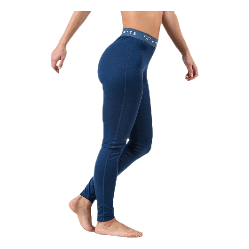 Flora Merino Pants Blue