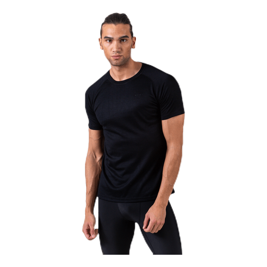 Arvid Merino T-shirt Black