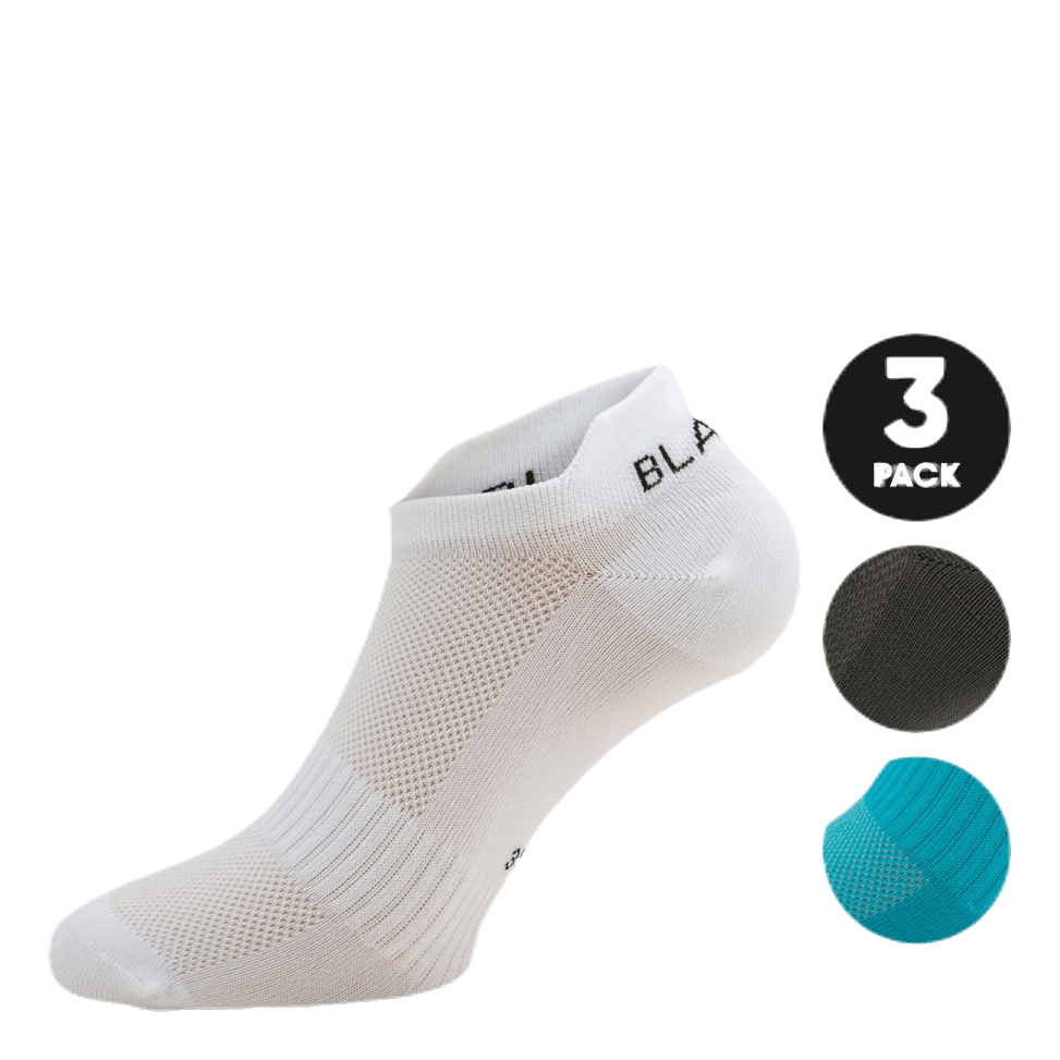 3-pack Training Sock Blue/White/Grey