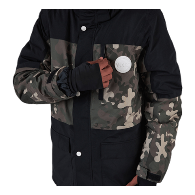 Flister Snowboard Jacket Patterned/Black