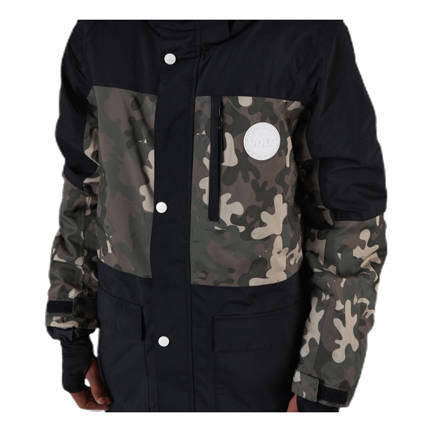 Flister Snowboard Jacket Patterned/Black