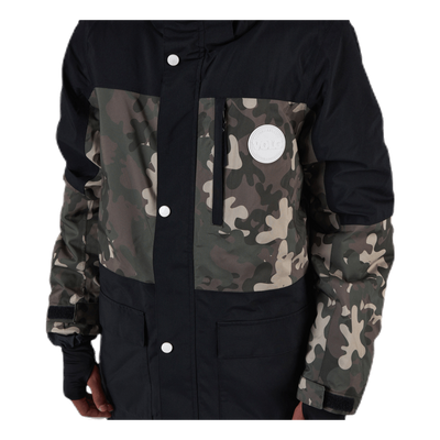 Flister Snowboard Jacket Patterned/Black