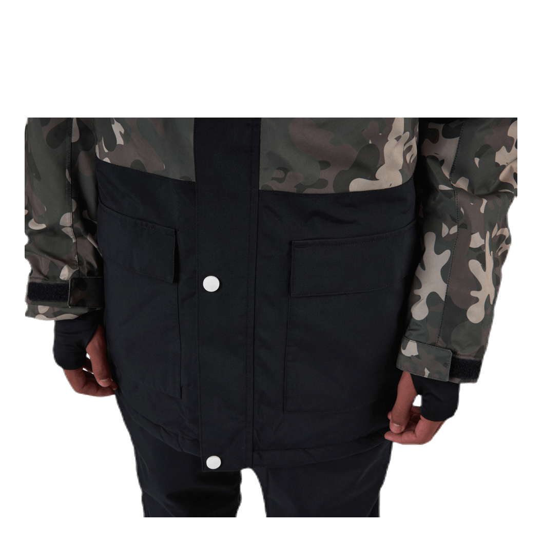 Flister Snowboard Jacket Patterned/Black