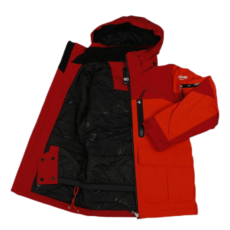 Jayden Jr Jacket Orange/Red