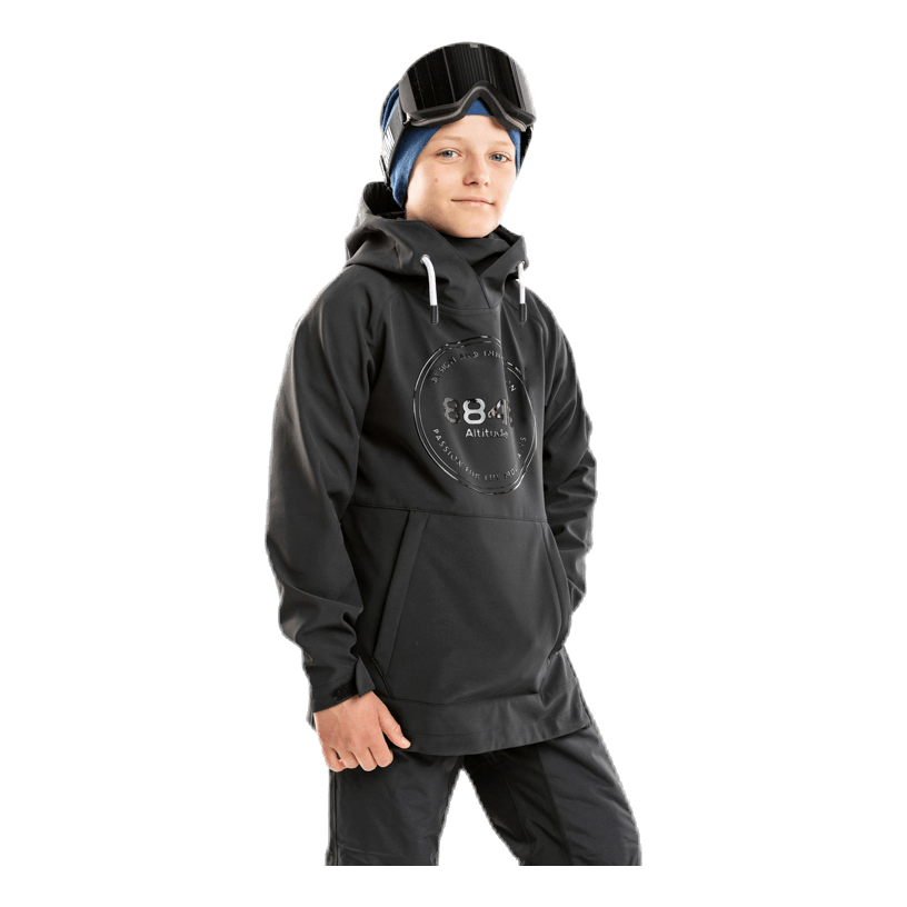 Zack Jr Softshell Hoodie Black