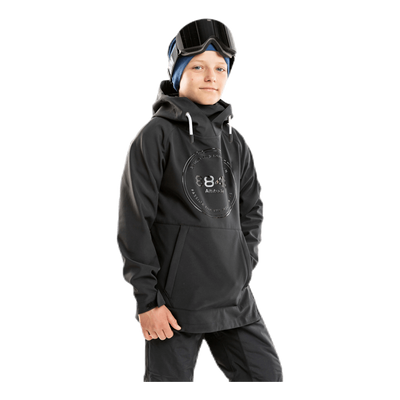 Zack Jr Softshell Hoodie Black