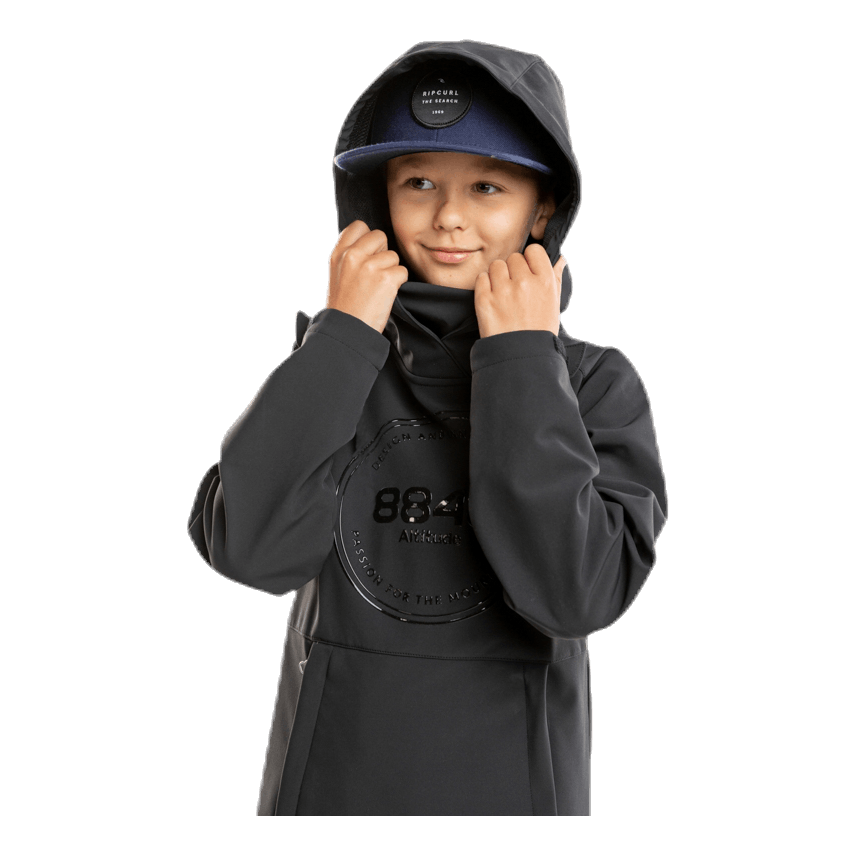 Zack Jr Softshell Hoodie Black