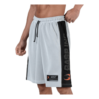 No1 mesh shorts White/Black