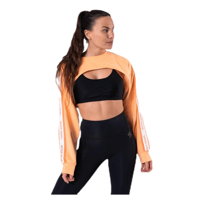 Chrystie Crop LS Orange