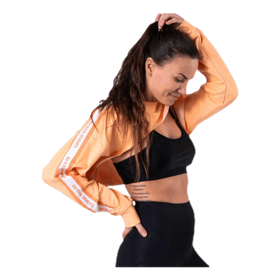 Chrystie Crop LS Orange