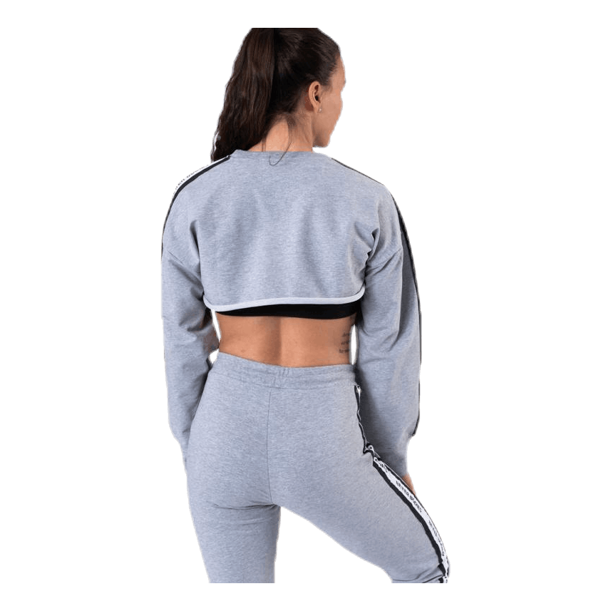 Chrystie Crop LS Grey