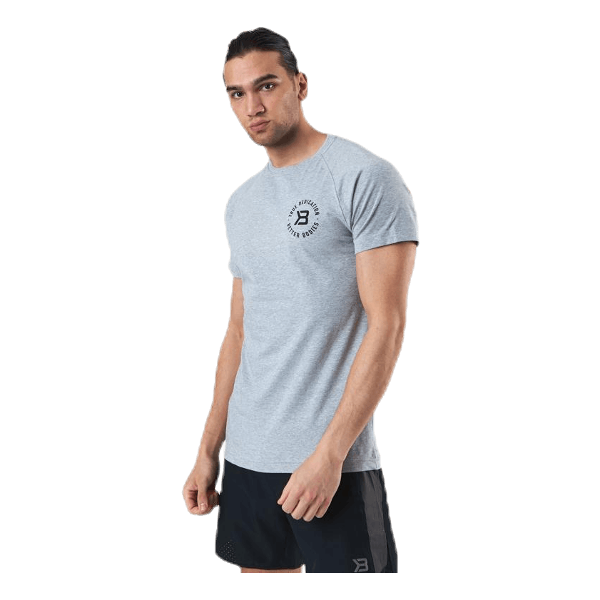 Gym Tapered Tee Grey