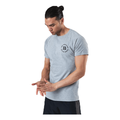 Gym Tapered Tee Grey