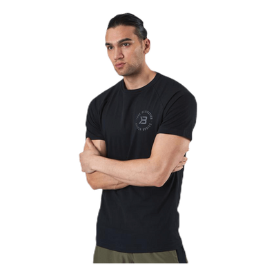 Gym Tapered Tee Black