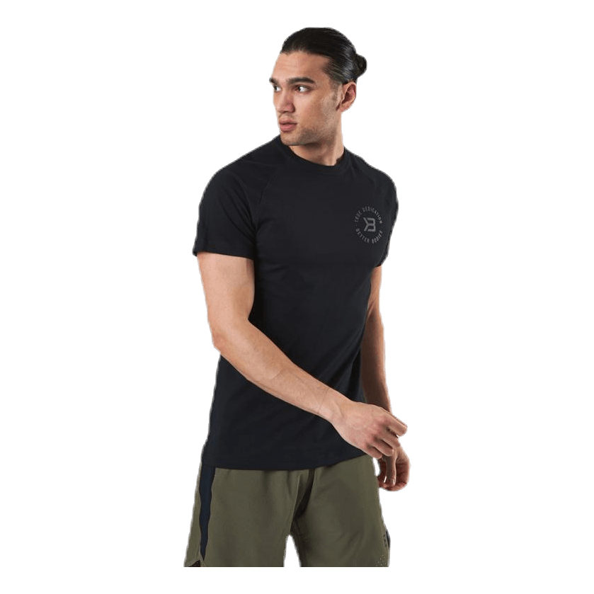 Gym Tapered Tee Black