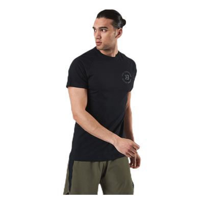 Gym Tapered Tee Black