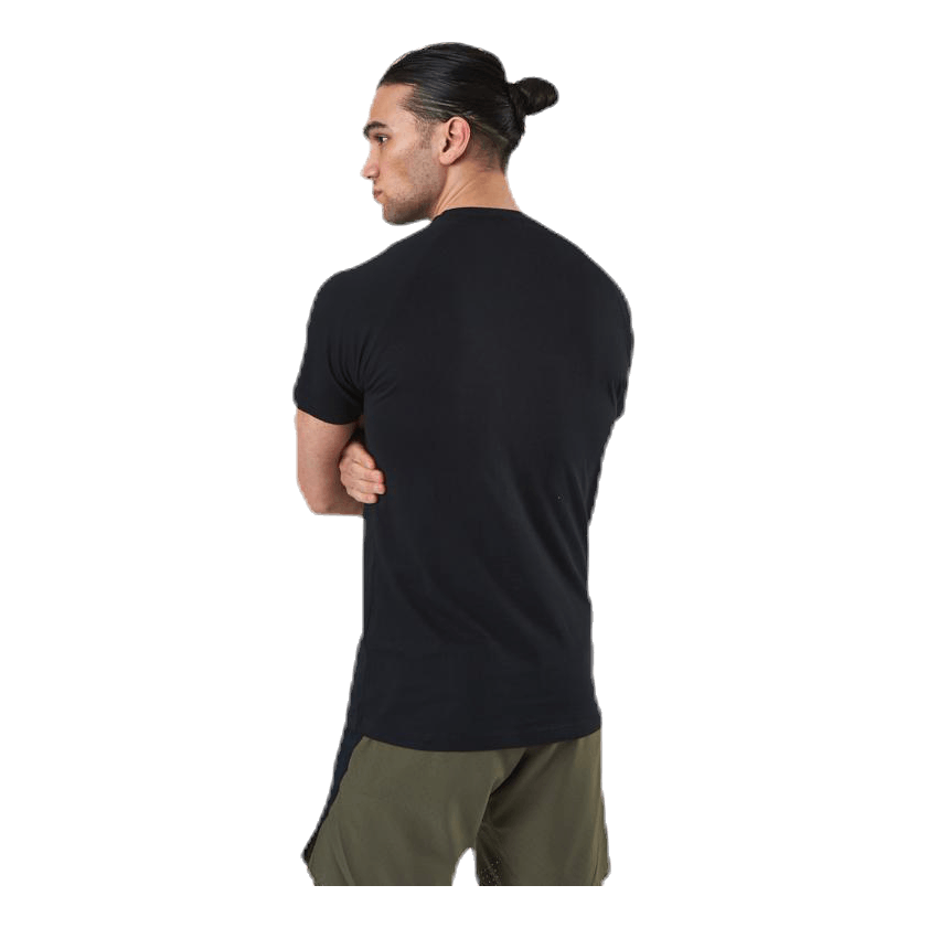 Gym Tapered Tee Black