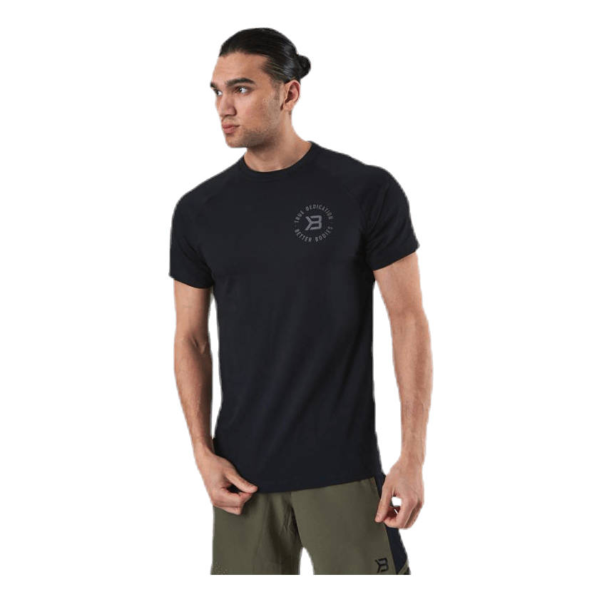 Gym Tapered Tee Black