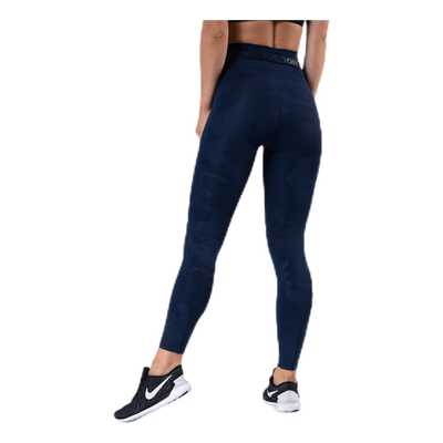 High Waist Leggings Blue/Patterned