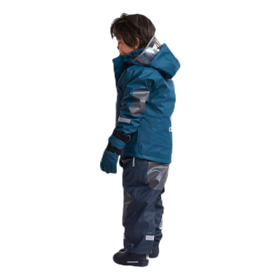 Skip Kid's Padded Rain Blue