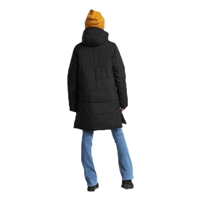 Sherin Girl's Puff Parka Black