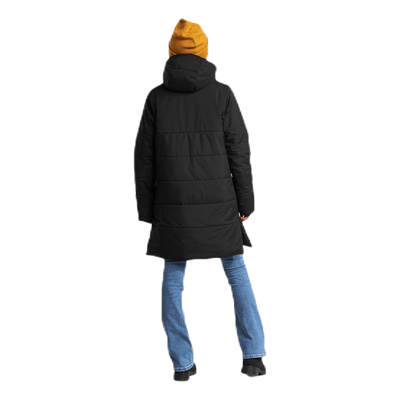 Sherin Girl's Puff Parka Black