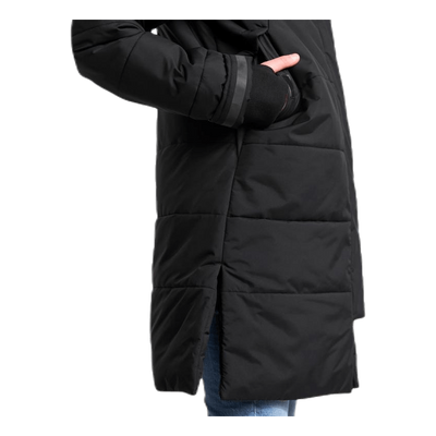 Sherin Girl's Puff Parka Black