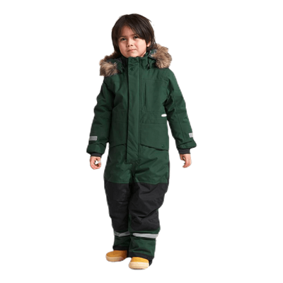 Björnen Kid's Coverall Green