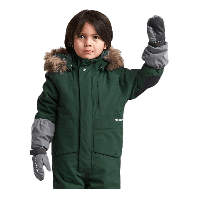 Björnen Kid's Coverall Green